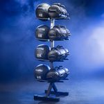 Suporte Wall Ball e Power Bag (4 Pares) Torre Flexbe Fitness 