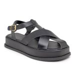 Sandália Flatform Feminina Papete 23400 Bronze - Peônia
