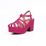 Sandália Feminina Meia Pata Aranha 8007 Napa Pink