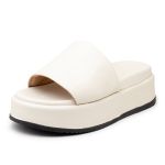 Tamanco Flatform Feminino Plataforma 5300 Napa Off White