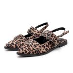 Sapatilha Slingback Rasteira Feminina Bico Fino 184202 Oncinha