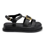 Sandália Feminina Flatform 23430 Preta