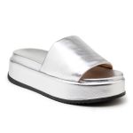 Tamanco Flatform Feminino Plataforma 5300 Floter Prata