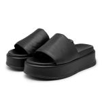 Tamanco Flatform Feminino Plataforma 5300 Napa Preto