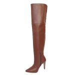 Bota Over The Knee Bico Fino 1722 Floter Cacau