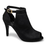 Sandália Feminina Ankle Boot Nobucado Preto 1783