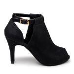 Sandália Feminina Ankle Boot Nobucado Preto 1783