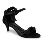 Sandália Feminina Salto Baixo 180170 Nobucado Preto