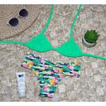 Conjunto Lipo Listras Floral