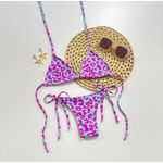 Conjunto Lacinho Animal Print 