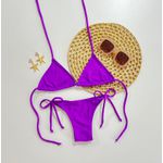 Conjunto Lacinho Violeta 