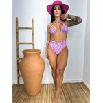 Conjunto Capri Oncinha Rosa