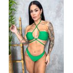 Conjunto Malibu Verde Bandeira 
