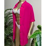 Saída de Praia Chemise Rosa