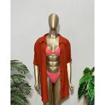 Saída de Praia Chemise Páprica 