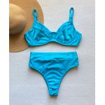 Conjunto Bahamas Hot Pants Canelado 