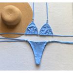 Conjunto Lacinho Miçangas 