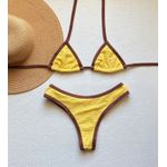 Conjunto Califórnia Bicolor Semi Fio 