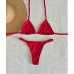Conjunto Marina Semi Fio Vermelho