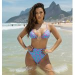 Conjunto Capri Oncinha Rosa