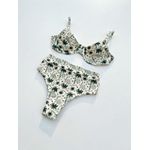 Conjunto Bahamas Hot Pants Coqueiro Verde