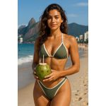 Conjunto Califórnia Bicolor Semi Fio 