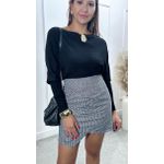 SAIA CURTA FEM DRAPE JULIANA REF:599