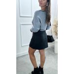 SAIA CURTA FEM DRAPE JULIANA REF:599
