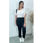 Calça alfaiataria zara com cinto Ref: 3419