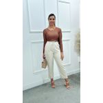 Calça alfaiataria zara com cinto Ref: 3419