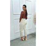 Calça alfaiataria zara com cinto Ref: 3419