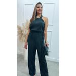 Macacão Longo Maia plissado Ref:3472