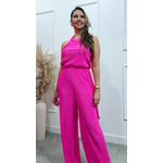 Macacão Longo Maia plissado Ref:3472