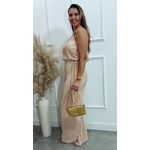 Macacão Longo Maia plissado Ref:3472