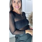 BODY ML FEM FLORIE CARLA TULE BRILHO