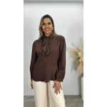 CAMISA ML BABADO JULIA REF:3745