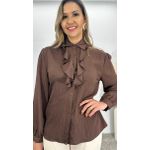 CAMISA ML BABADO JULIA REF:3745