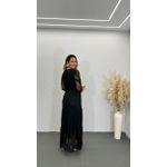 VESTIDO LONGO FEM NATALIA TULE REF 3776