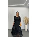 VESTIDO LONGO FEM NATALIA TULE REF 3776