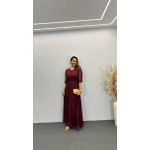 VESTIDO LONGO FEM NATALIA TULE REF 3776