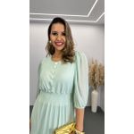 VESTIDO LONGO FEM NATALIA TULE REF 3776