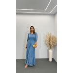 VESTIDO LONGO FEM NATALIA TULE REF 3776