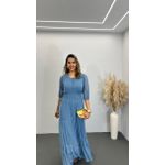 VESTIDO LONGO FEM NATALIA TULE REF 3776