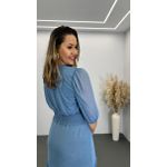 VESTIDO LONGO FEM NATALIA TULE REF 3776