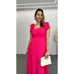 VESTIDO MIDI FEM MONICA LAÇO REF 3777