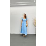 VESTIDO MIDI FEM MONICA LAÇO REF 3777