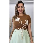 Blusa T-Shirt Flor Ref: 3790