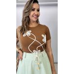 Blusa T-Shirt Flor Ref: 3790