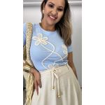 Blusa T-Shirt Flor Ref: 3790