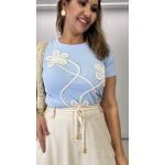 Blusa T-Shirt Flor Ref: 3790